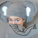 Boys Shirt, Organic Cotton, Long Sleeves, Sizes 2T 3T 4T. The Cuddle Loom.  Elephants Never Forget.
