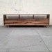 Long Low Mixed-Walnut Media Console (48 to 60 inch)