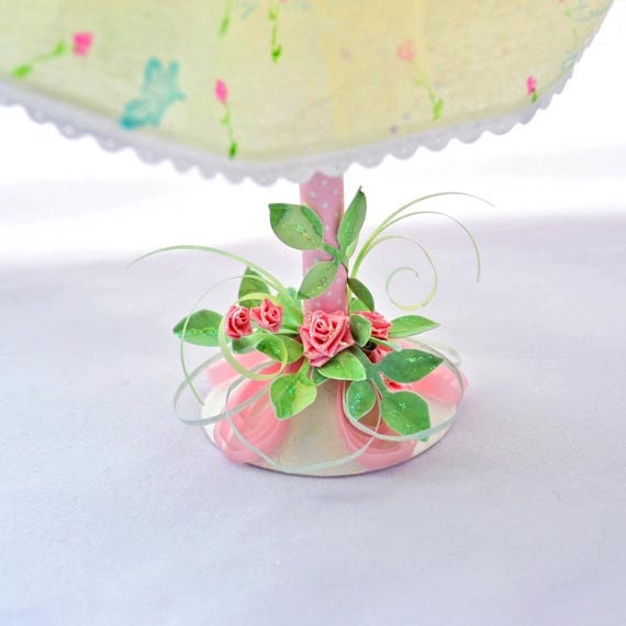 Decorative Dress Form Paper Art with Yellow Tulle and Crepe Paper Dress
