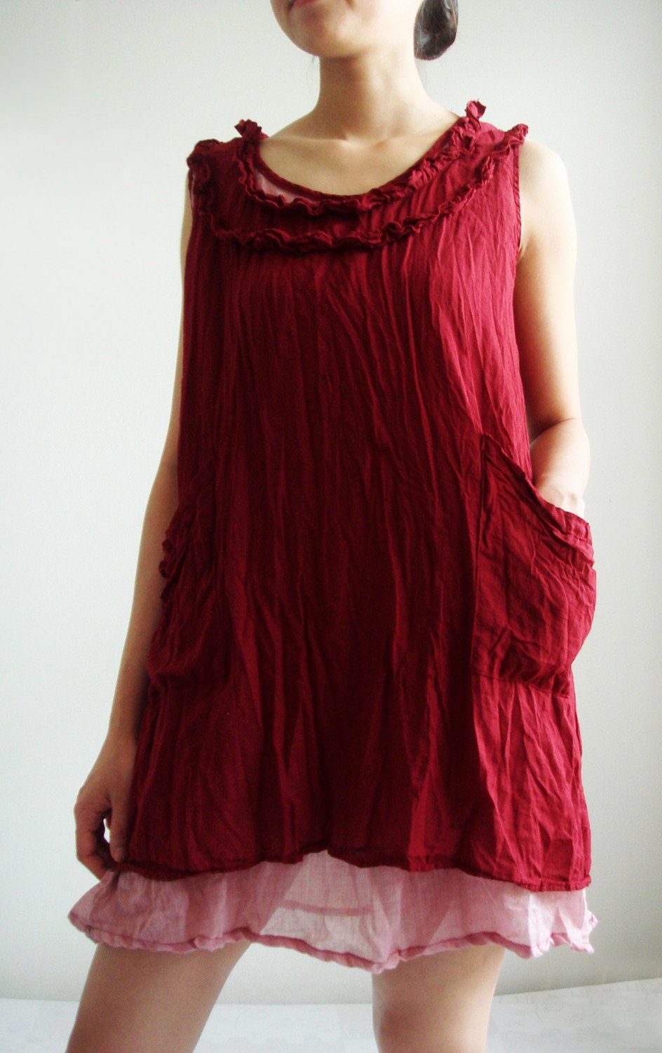 Red Cotton Dresses