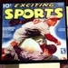 Sports Decor Coaster Set  Retro Baseball Football Boxing Basketball Man Cave Decor