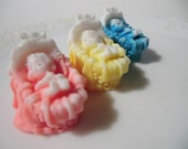 10 Baby Bassinet Soap Favor - baby shower