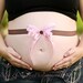 Baby Girl Maternity Baby Bump Bow Sash