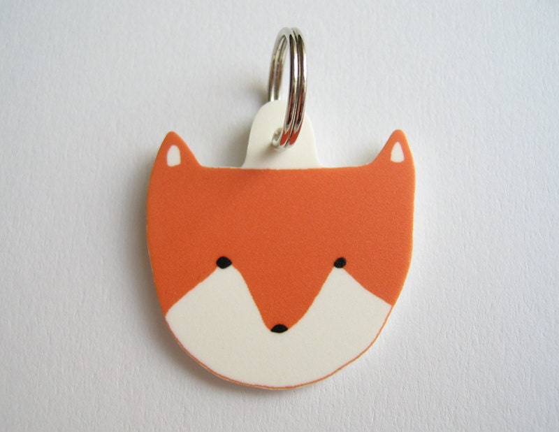Fox Cub Keyring / Keychain