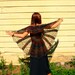 Earth Child Crochet Spider Web / Circle Vest / Bohemian / Hippie Vest