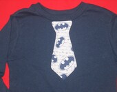 Batman Symbol Tie Shirt