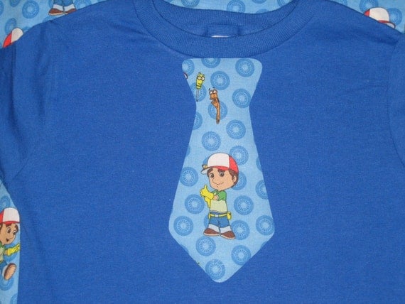 Handy Manny and tools Tie Shirt