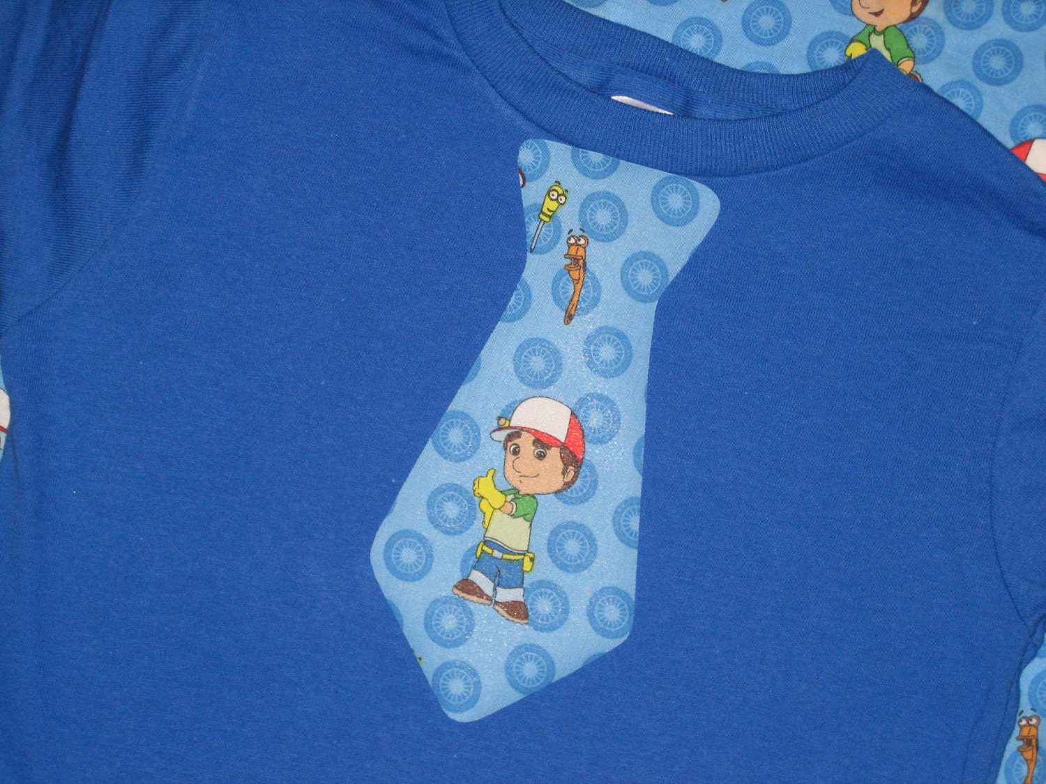 Handy Manny and tools Tie Shirt