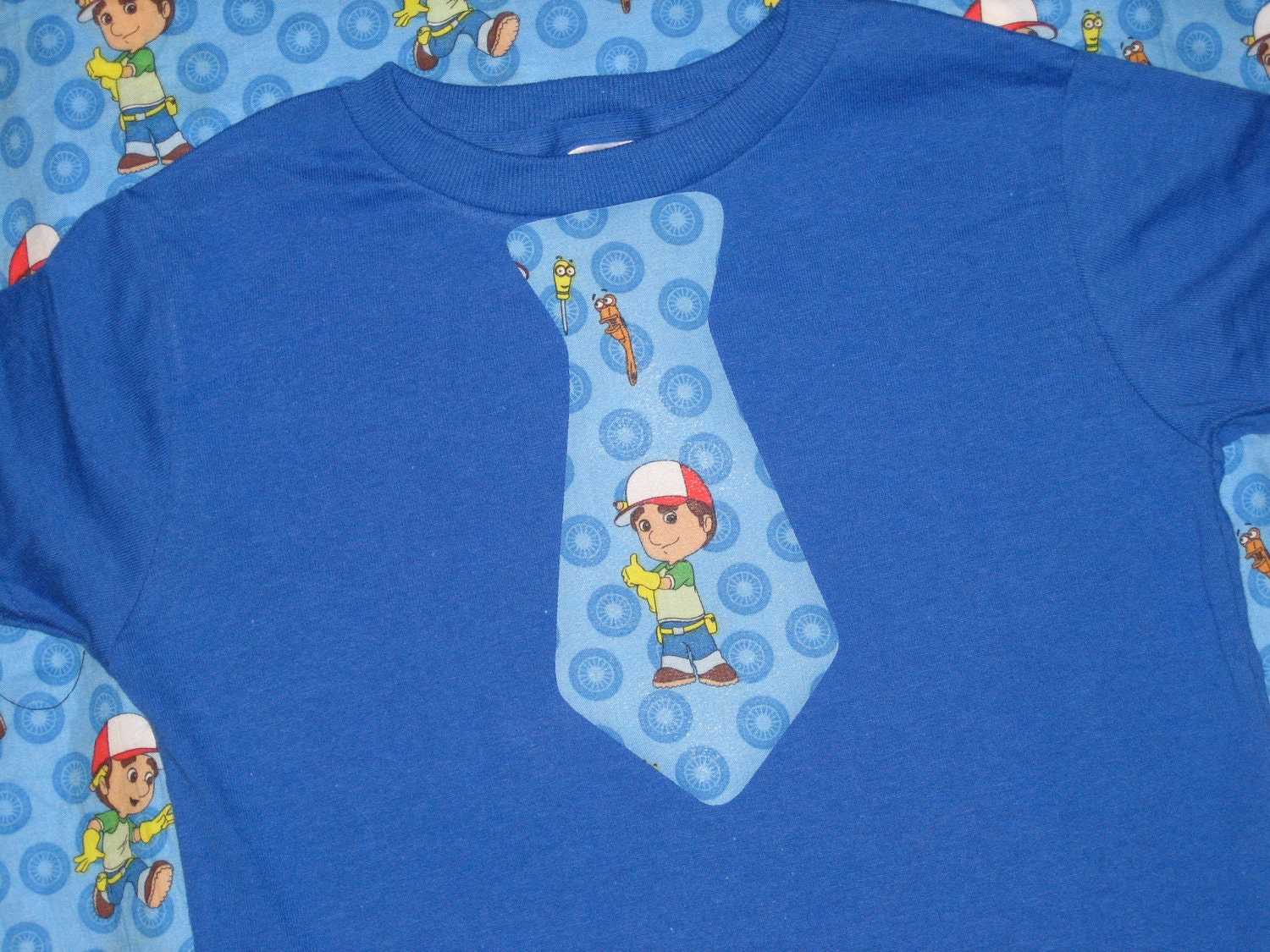 Handy Manny and tools Tie Shirt
