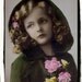 Little Green Riding Hood Cute Child  DIGITAL photo