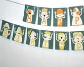 Football Birthday Banner Party Decoration from the Football Fun DIY Printable Collection by Spaceships and Laser Beams