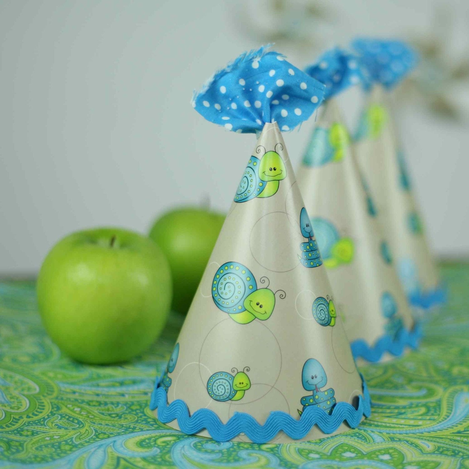 Children's Party Hat from the Snakes and Snails Collection by Spaceships and Laser Beams Il_170x135