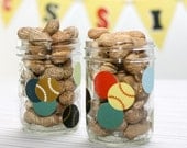 1 Inch Party Decals from the Classic Baseball DIY Printable Collection by Spaceships and Laser Beams