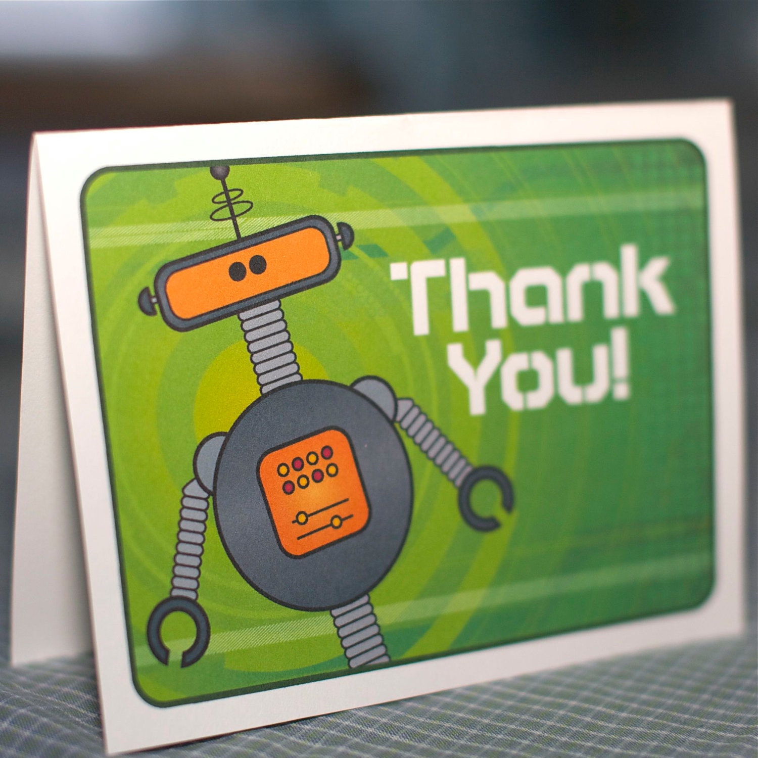 Thank You Card from the DIY Printable Robot Collection by Spaceships and Laser Beams Il_170x135