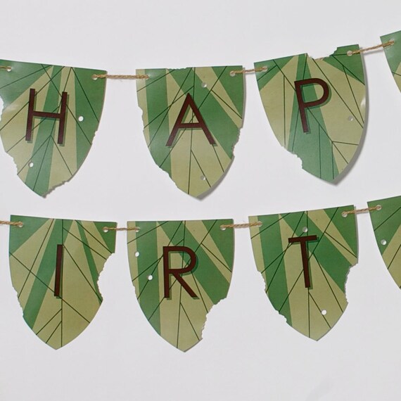 Happy Birthday Banner from the Bug Bash Collection by Spaceships and Laser Beams Il_570xn