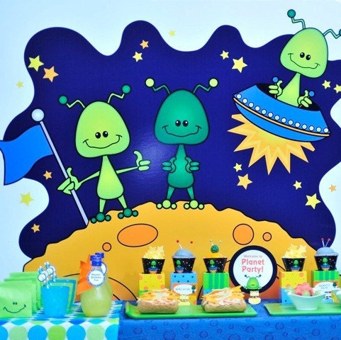 20 DOLLARS OFF Value Package from the Alien Invasion DIY Printable Collection by Spaceships and Laser Beams