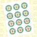 2 Inch Circle Decal from the Football Fun DIY Printable Collection by Spaceships and Laser Beams