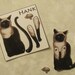 Hank the Cat Paper Doll 4"
