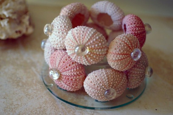 Beach Decor Sea Urchin Candleholder