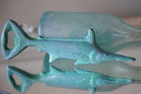 Cast Iron Swordfish Bottle Opener