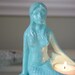 Mermaid Coastal Decor - Cast Iron Mermaid Candle Holder