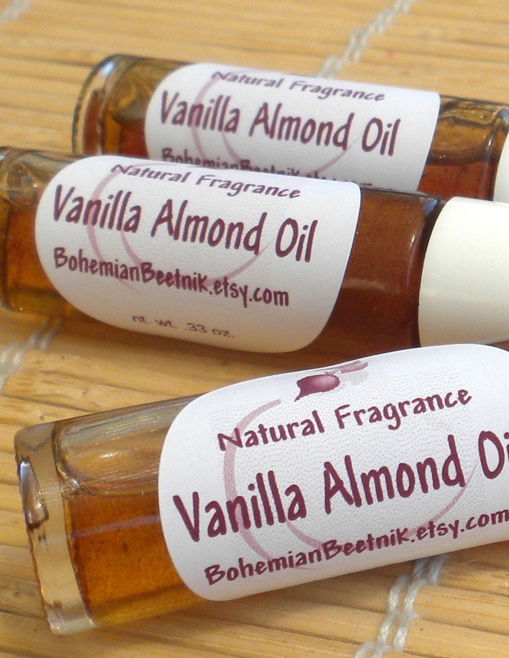 Vanilla Almond Natural Fragrance Oil Essential by BohemianBeetnik