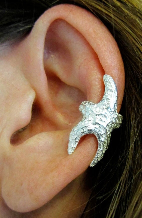 Starfish Ear Cuff by bejewelmaine on Etsy