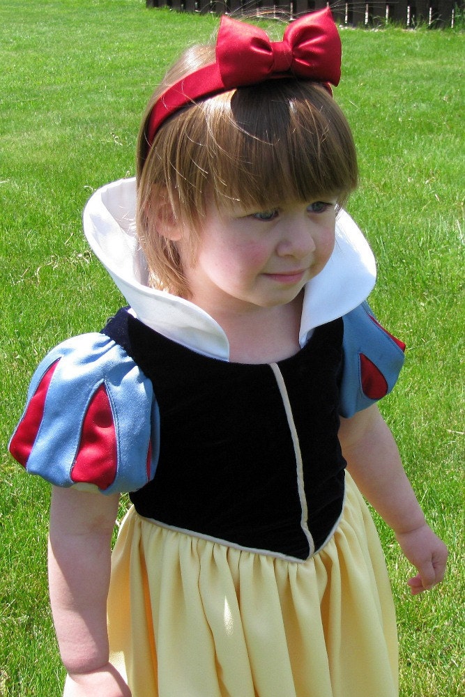 Child's Snow White Costume Custom Made