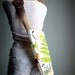 Upcycled Botanical Market Bag, Eco-Friendly