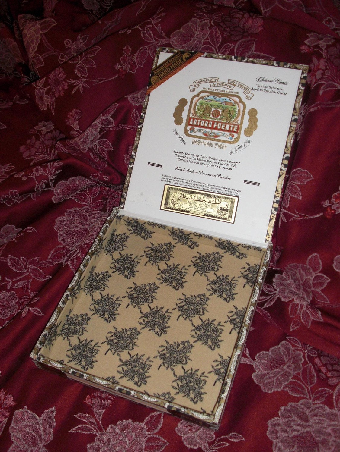 Upcycled Cigar Box