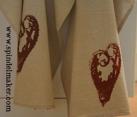 printed dish towel