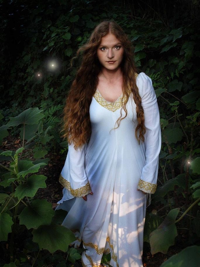 MADE BY ORDER - Lady of Shalott medieval gown
