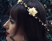 Crown - Tiara white Ofelia