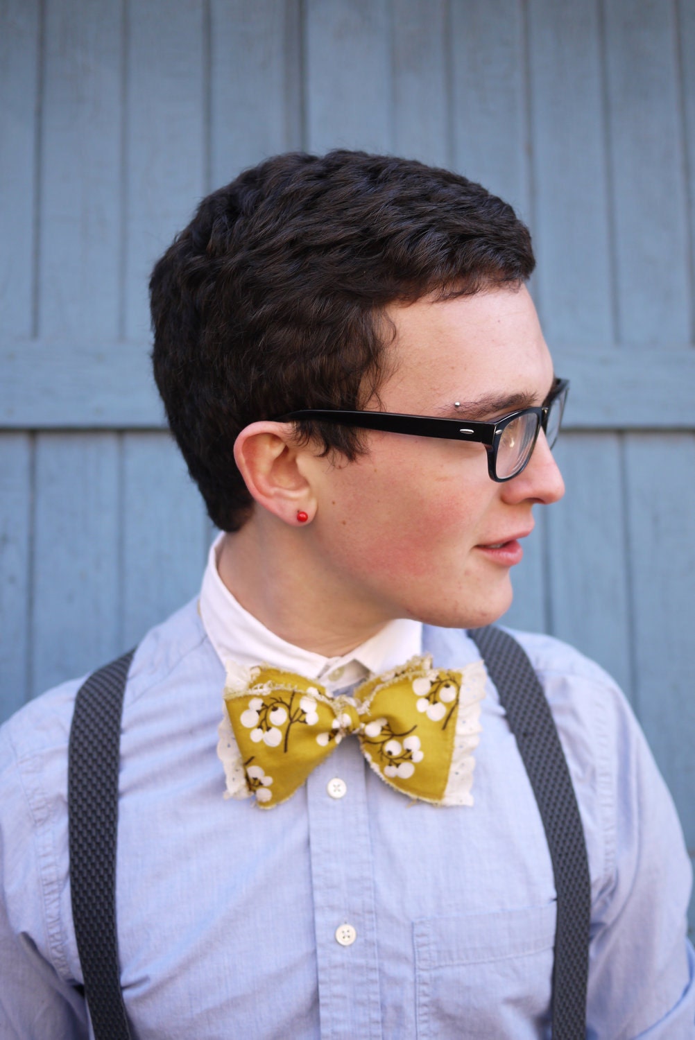 Made to Order Men's Yellow Ochre Bow Tie