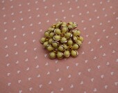 1950's/1960's Floral Buttercup Cluster Brooch