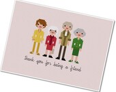 Pixel People - The Golden Girls - PDF Cross-stitch Pattern - INSTANT DOWNLOAD