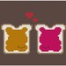 Perfect Pairings - Kawaii Peanut Butter and Jam - PDF Cross stitch Pattern - INSTANT DOWNLOAD