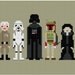 Pixel People - Star Wars - Enemies - PDF Cross stitch Pattern - INSTANT DOWNLOAD