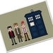 Pixel People - Doctors Nine, Ten, & Eleven - PDF Cross-stitch Pattern - INSTANT DOWNLOAD