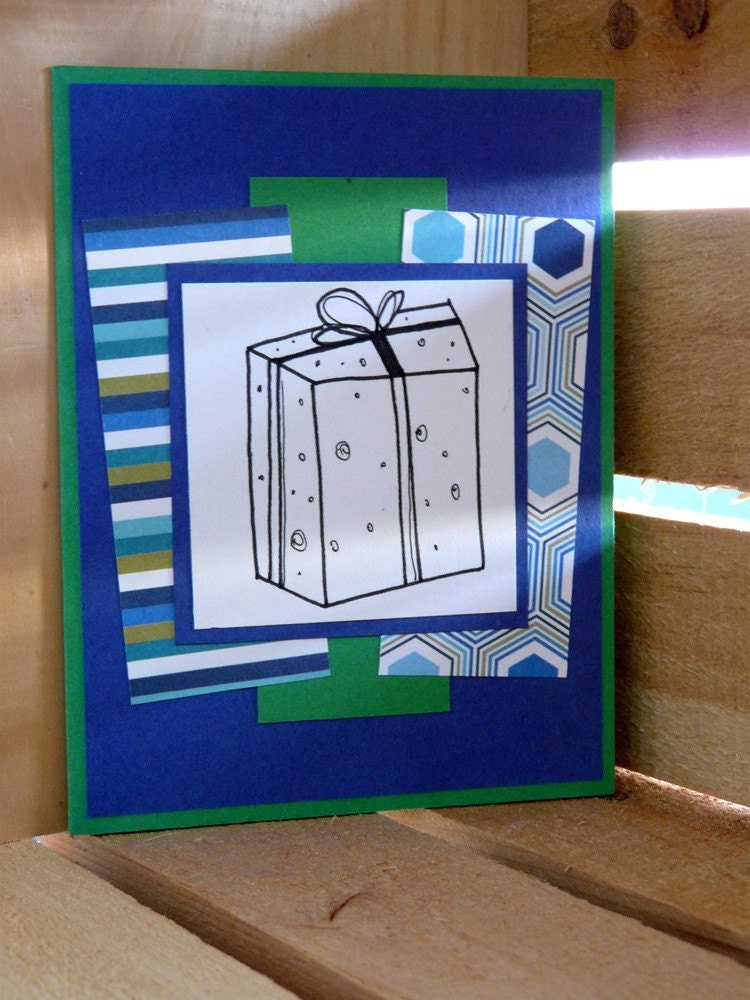 Birthday Present happy birthday greeting card