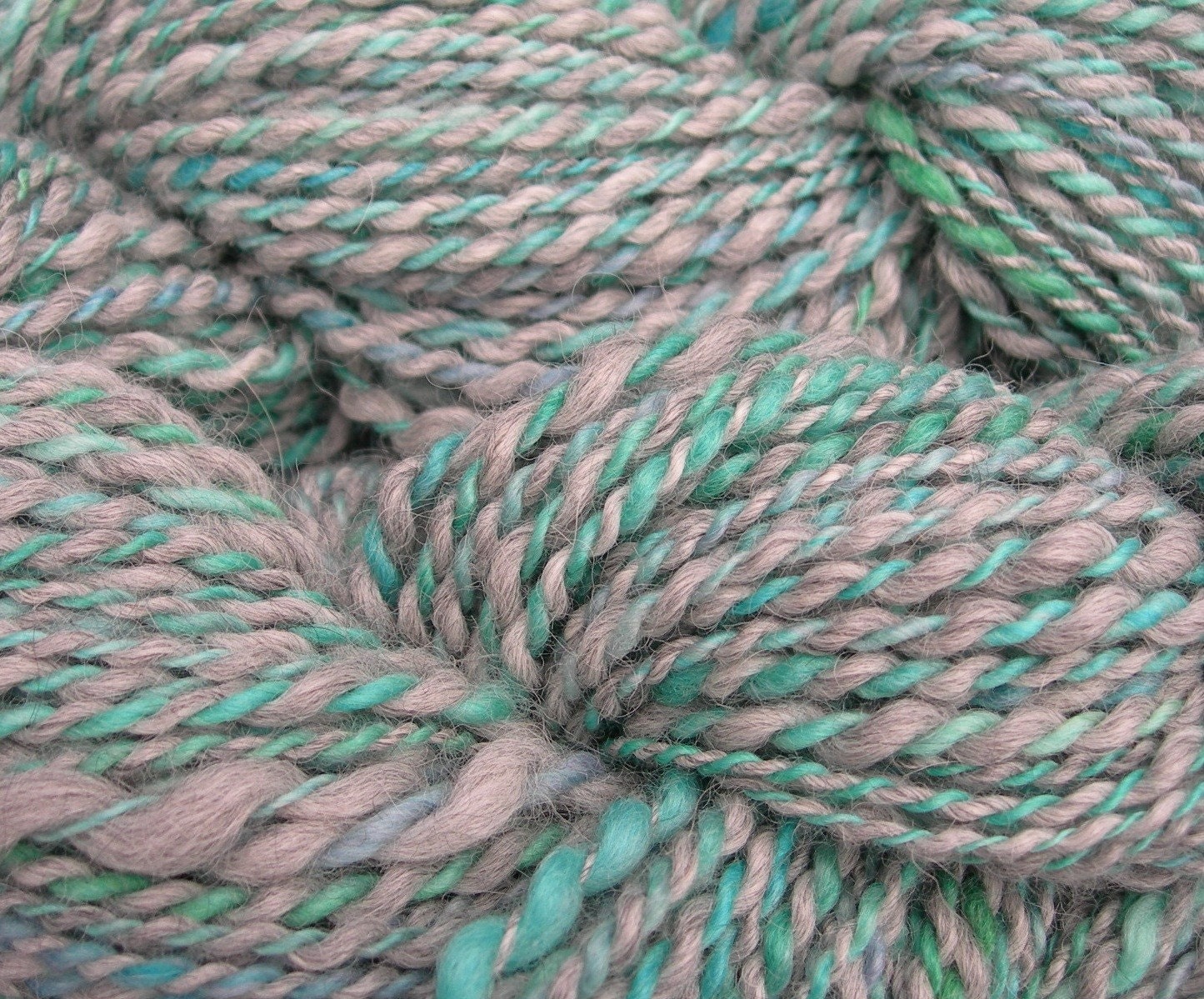 Alpaca and Wool Yarn in "Caribbean Vacation" Colorways, 4oz, 138 yards