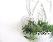 Vintage Durwood Ornate Hanging Planter HUGE Hollywood Regency Syroco