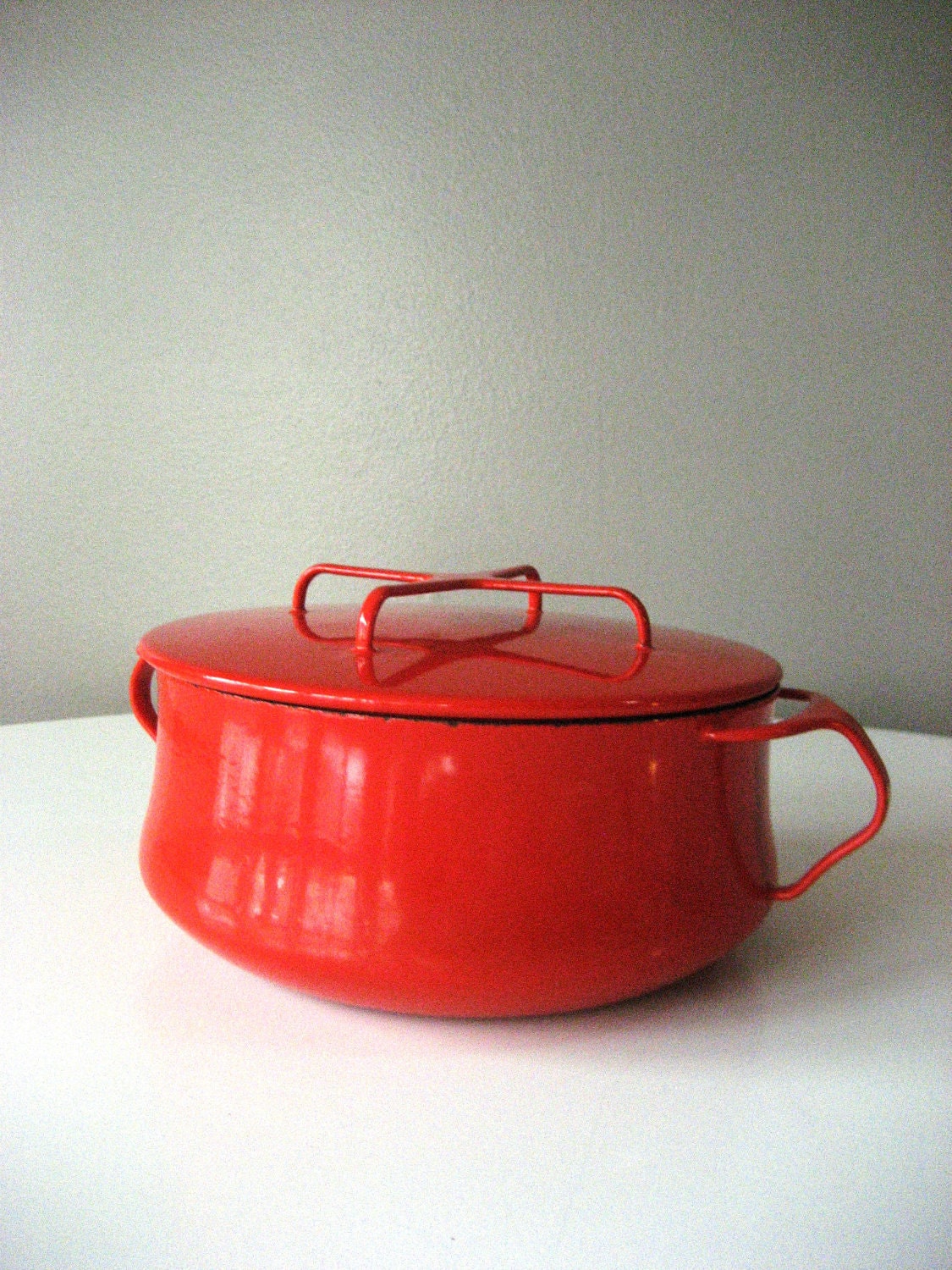 Mid Century Modern Dansk Enameled Dutch Oven