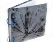 Black and Blue Tye-Dye CD Holder - Holds 10 CDs