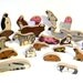 20% OFF SALE Vintage Wooden Alphabet Animals
