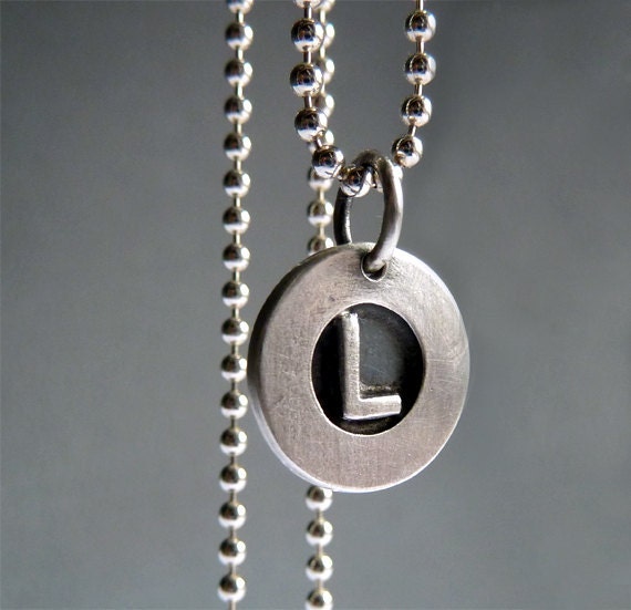 initial necklace letter pendant initial jewelry