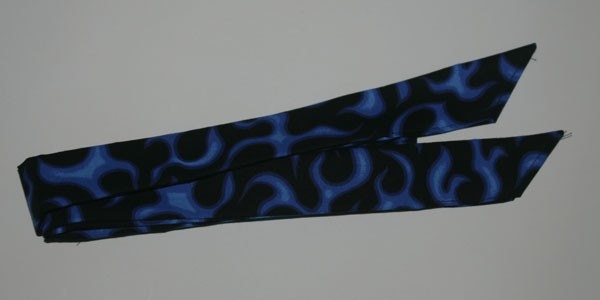Super Cool Blue Flames Cooling Bandanna