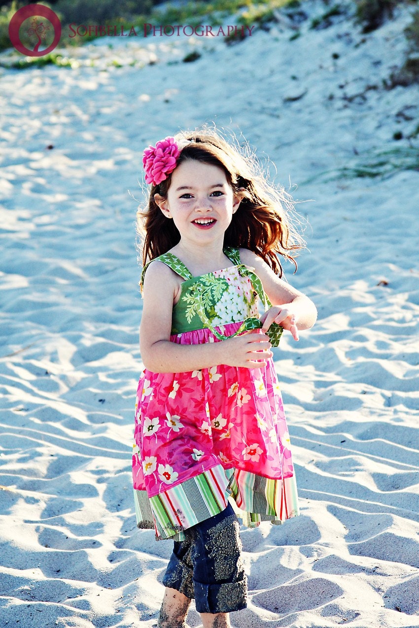 Cape Cod Sundress - Sizes 12 months to 8 years - Coral Belles