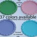 Item 113a - Flat Bottle caps- Qty 50 Flat Painted Bottle Caps - No hole - NO LINERS
