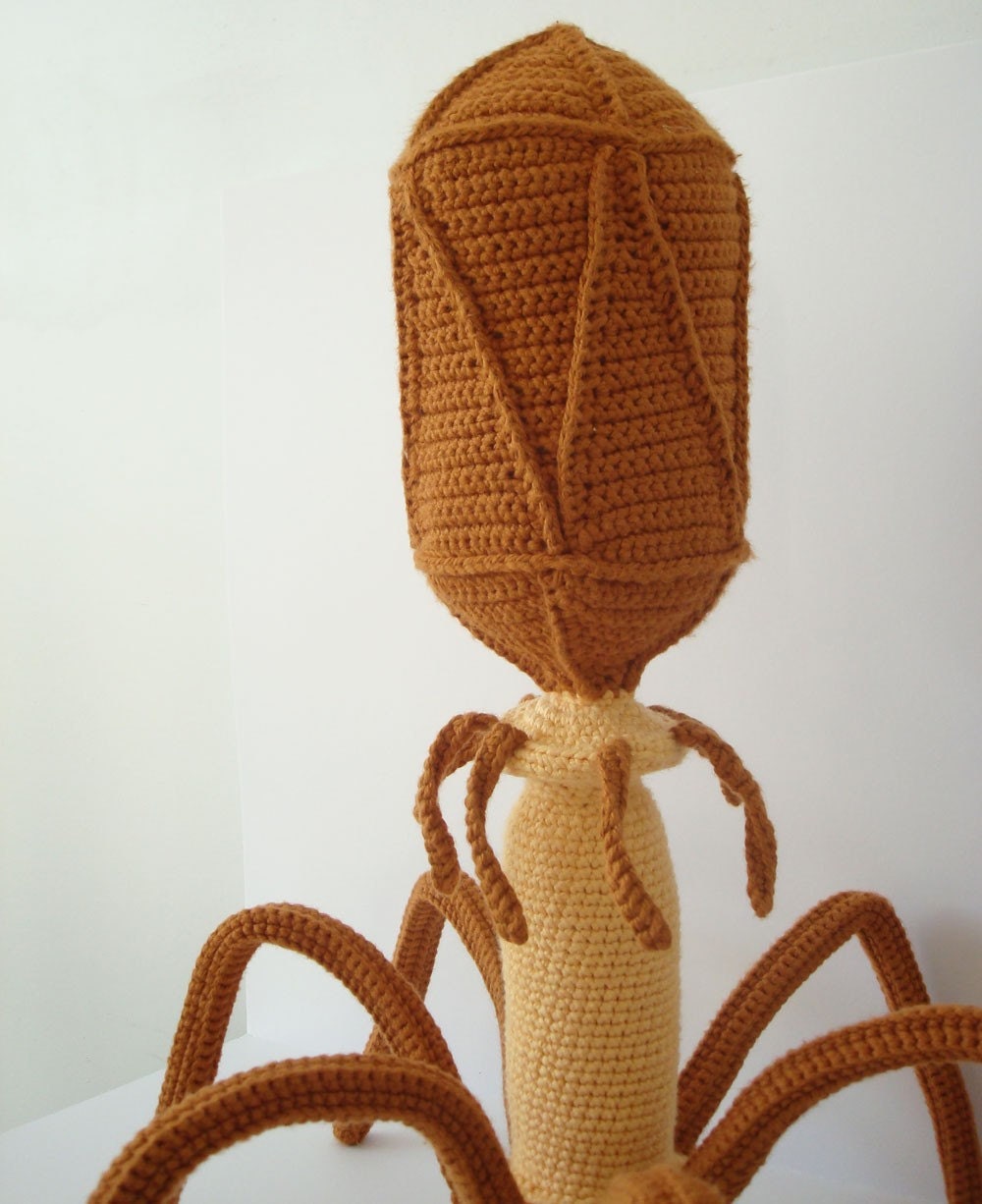 Bacteriophage Virus Digital File Crochet Pattern Amigurumi Adobe Pdf